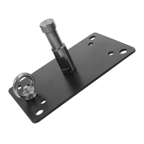 Image of HOMSFOU Heavy Duty Ceiling Mount Plate for Photography Light Support Bracket for Softboxes and Video Lighting Equipment Space-Saving Design for Studios and Home Use