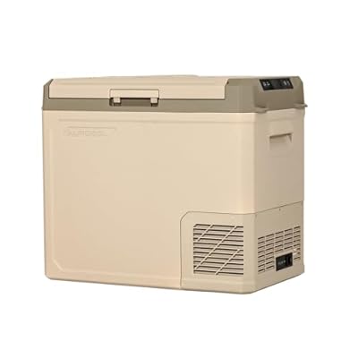 Alpicool 48 Quart GE50 Portable Car Refrigerator,12 Volt Car Freezer, Fast Cooling Fridge, with 12/24V DC and 100-240V AC for Outdoor, Camping, RV, Truck