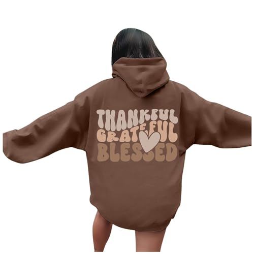Sweat à capuche femme manche longue vêtement casual imprimé