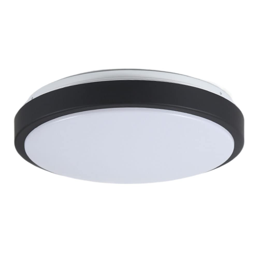 Nowoczesna lampa sufitowa LED do wnętrz zimna biel 6000 K 48 W 4000 lm do łazienki pod ziemią pralni okrągła Ø40 cm