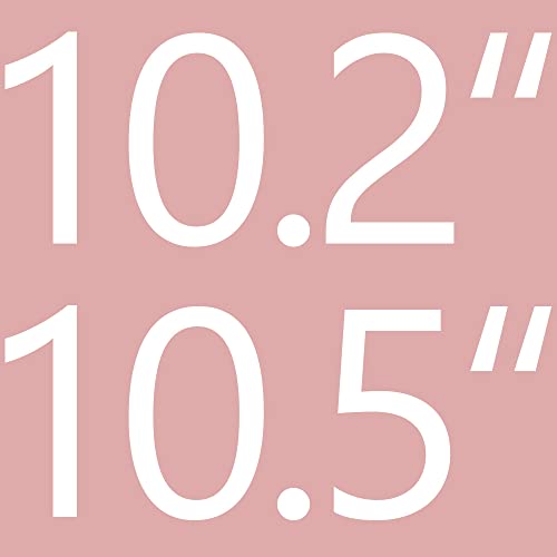 Ipad 9Th Generation Case With Keyboard And Touchpad, 360° Rotatable Backlit Keyboard With Pencil Holder For 10.2" Ipad 9Th Gen 2021/ 8Th Gen 2020/ 7Th Gen 2019 And Ipad Air 3 / Pro 10.5 Inch-Rose Gold #TOP7