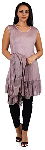 Dare2BStylish Women Plus Size 2 Piece Lace Cardigan Duster Blouse Top Set2