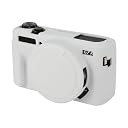 Medaboina Soft Silicone Protective Case for Canon PowerShot G7 X Mark II / G7X2, with Lens Cover, White, Slim Fit (White) gallery image