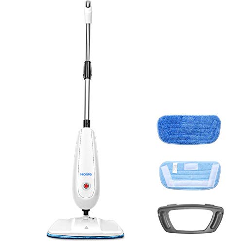 Holife Steam Mop Floor Steamer Cleaner, Tile and Hard Wood...