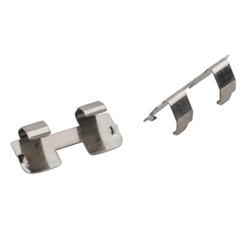 Image of ZCZQC 2PCS Stainless Steel 7 Battery Compartment Double Shrapnel for AAA Battery Multimeter Clamp Meter Spring Contacts Replacement Parts