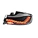 AUPCHI 12V Car Rear Brake Lights Compatible with BMW 2 Series F22 F23 218i 220 225 230 M240i M2 F87 M2CS 2014-2021 Led Tail Light Assembly (Color : Smoked Set Style2)