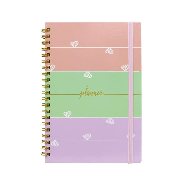 Agenda Planner 13x18,8 Espiral Free Sem Data Capa Dura Brw