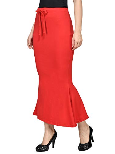 Image of Women Cotton Saree Shapewear silhouette