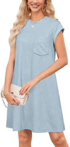OUGES Mini vestido feminino de verão 2025 para gestantes, casual,...