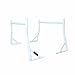 AA-Racks Model X35 Two-bar Pick-Up Truck Utility Ladder Rack, 800 lb., Matte White