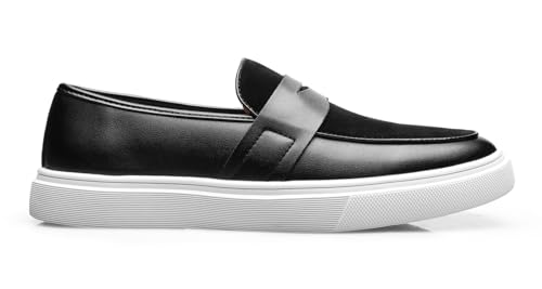 Men's Loafers Casual Dress Slip On Stylish Penny Loafers Fashion Business Prom Wedding Comfortable Walking Shoes for Men2