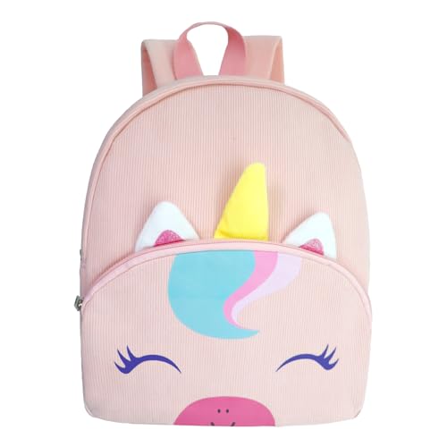 ZHAOCAI Sac à dos de maternelle pour fille à partir de 1 an - Joli sac à dos pour enfant avec motif licorne - Sac à dos décontracté avec sangle de...