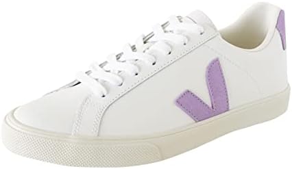 Veja Women's Esplar Logo Sneakers, Extra White Lavande, 5 Medium US