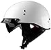 Mezzi Caschi Moto Caschi Aperti Con Visiera Retrattile Caschi Jet Approvati ECE Per Uomini E Donne Casco A Cucchiaio Casco Con Teschio Ciclomotori Scooter Cruiser 1,M(55-56CM)