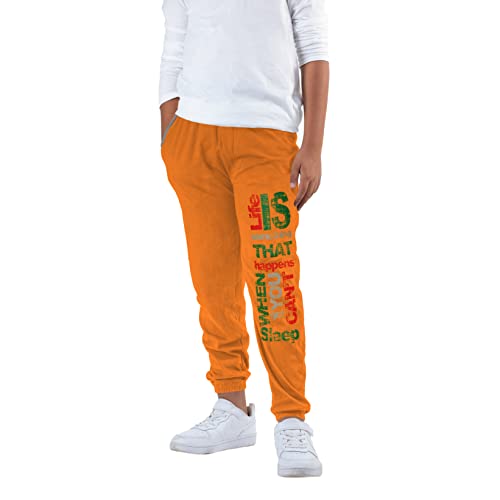 Image of KYDA KIDS Boy's Regular Fit Mid Rise 100% Cotton Track Pant - (Pack of 2)