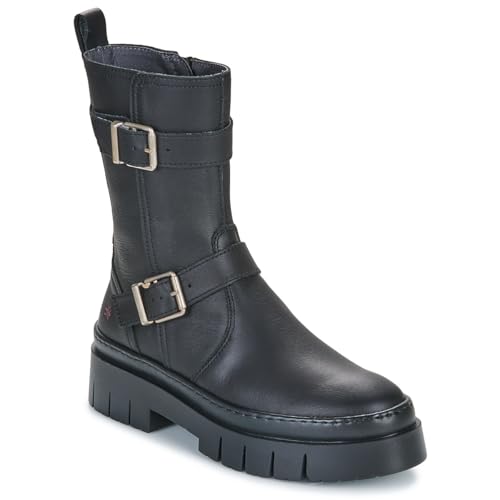 Bottines Femme Art Company 1958 Nappa Black en cuir noir