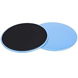 BORDSTRACT Sliders for Working Out, 2pcs Core Sliding Discs, Dual Sided Exercise Gliding Discs Use on Carpet or Hardwood Floors, Light and Portable, Fitness Sliders for Abdominal Workouts