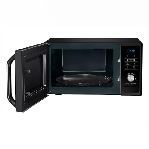 Samsung MG23F302TAK/ET Forno a Microonde Grill a Libera installazione Healthy Cooking, Microonde + Grill 800 W + 1200 W, 23 L, Nero, 48.9 x 27.5 x 39.2 cm - Immagine 2