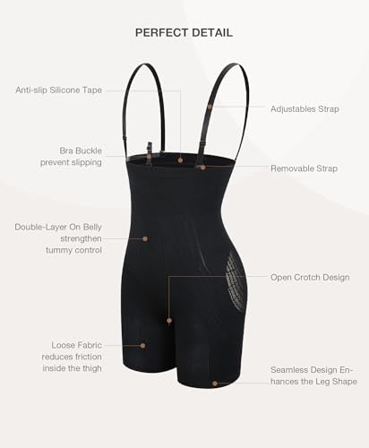 Image of Lover-Beauty Butt Lifting Shapewear for Women Strapless Faja Body Shaper Tummy Control Seamless Booty Lifting Shapewears