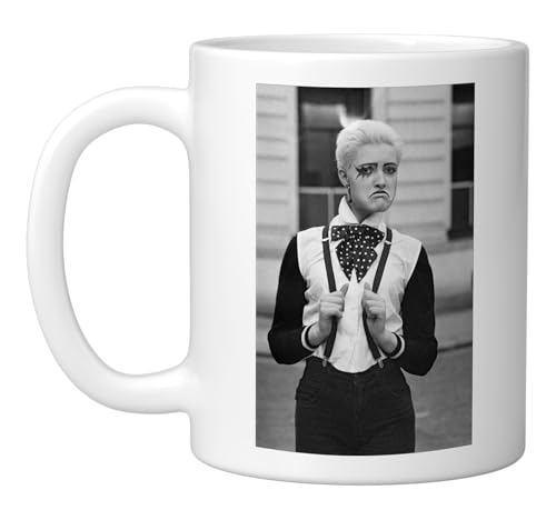 Lead Singer Siouxsie Sioux Of The Banshees 1976 Ceramic Mug, White