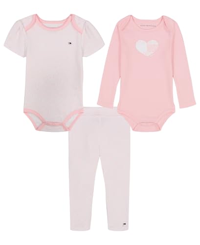 Image of Tommy Hilfiger baby-girls 2-pack Bodysuit With Pant