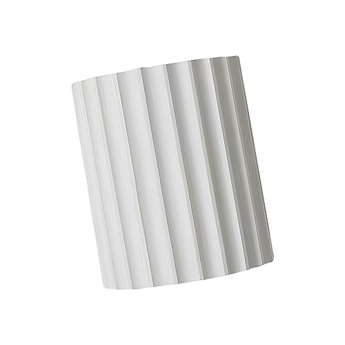 Fonowx Apliques de Pared, Lámpara de Pared, Lámpara LED Minimalista de Resina, Aplique de Pared para Pasillo, Lectura, Escalera, Cocina, Hotel, Blanco