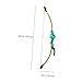 LIOOBO Set for Boys and Girls 1 Bow Arrow Play Set Suction Head Arrows Outdoor Toy