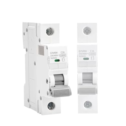 Disjoncteur courbe C 20A 10kA GYM9H pour tableau électrique monophasé et triphasé