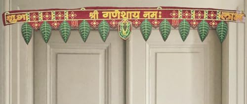 Image of Fabric Home Decoration Hanging Toran Main Door Garlands Handmade Bandhanwar Door Entrance Hanging HomeTraditional Wall Decoration Diwali Decoration Diwali Gift