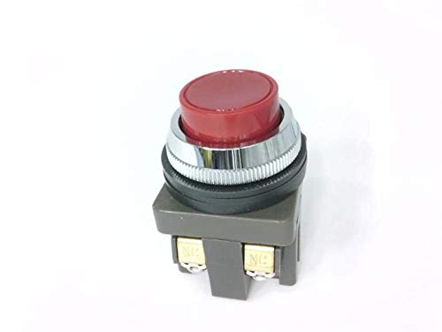 IDEC ABN201-R Pushbutton, side view sa priključcima