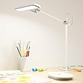 Newkana LED Desk Lamp with CRI 98, Advanced Eye-Caring Bright Desk Light for Crafting, Home Office & Kids Studying, Multi-Angle Adjustable, Dimmable Full Spectrum with Touch & Gesture Control
