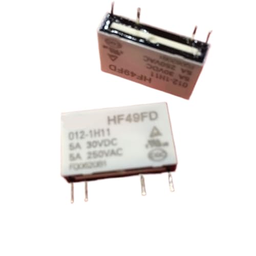 Relais électromécanique HF49FD-012-1H11 12V commutateur miniature 5A 4 broches