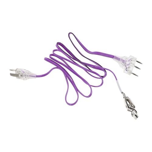 Câble d'escrime à 3 broches violet Anneome pour fleuret et épée