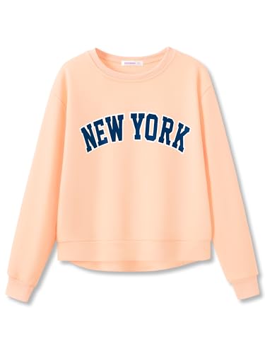 Crop Sweatshirt for Little Big Girls Cool Top Clothes Stylish