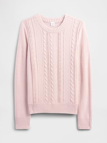 Image of Gap Women's Cable Crewneck Sweater