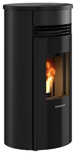 Preisvergleich Produktbild Oranier / Pelletofen / Sando 50 / 8 kW / Stahl Schwarz