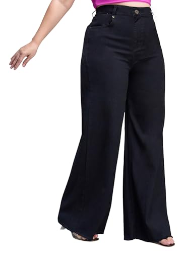 Image of Miss Chase A+ Women's Bootcut High Rise Regular Stretchable Denim Jeans