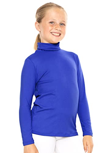 Image of STRETCH IS COMFORT Girl's Oh So Soft Long Sleeve Turtleneck | Youth Size 2-16
