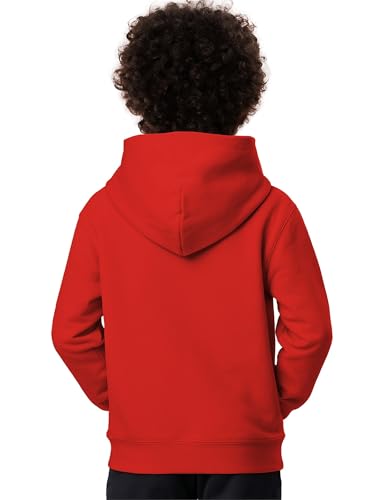 Image of 3Colours RGB Rich Cotton Full Sleeves Zipper Jacket with Hoodies for Unisex Kids-WARRIER