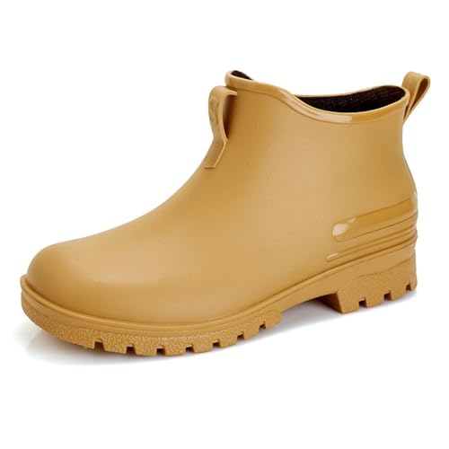 Botas Wellington de goma impermeables para caminar sin resbalar 4