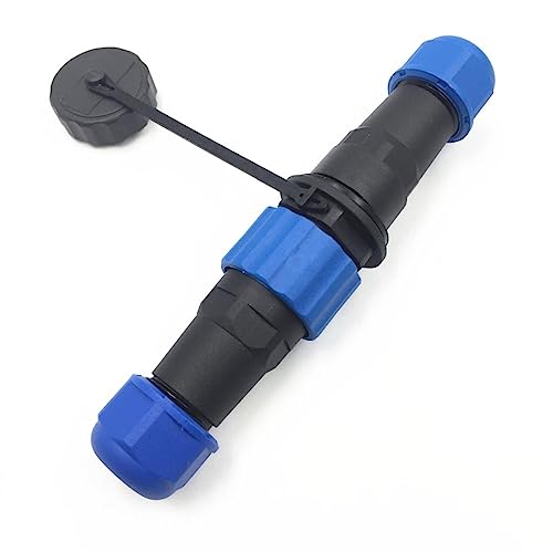 Connecteur aéronautique SP1310 6 broches femelle mâle étanche IP68 - 5