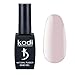 Produktbild Kodi Professional Base Coat Überlack Pink Ice Natural 12ml | Einweichgel, Nagelpolitur | Für langlebige Nägel | Einfach zu verwenden, ungiftig & geruchlos | Aushärtung unter LED oder UV-Lampe