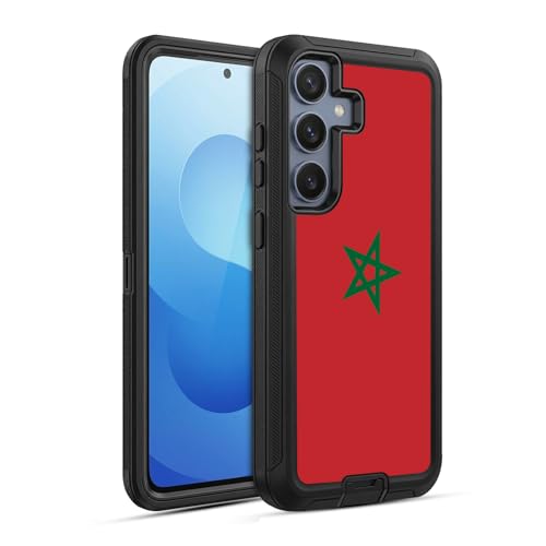 Coque Maroc Maghreb Football Samsung S25 Évitez les Fissures Étui Renforcé