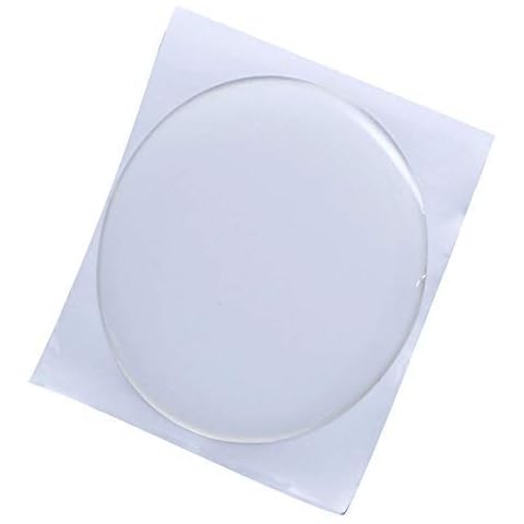 IGOGO 2 Inch Round Epoxy Sticker for Bottle Cap Pendants - (50.8mm) Clear Color,50 PCS Cover
