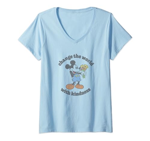 T-shirt Mickey fleurs Disney pour femme idéal pour vos sorties décontractées