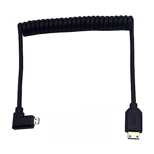 Câble Micro HDMI coudé 90° Mini HDMI 8K pour éviter la torsion des ports