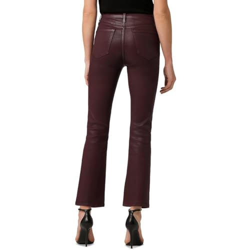 Joe's Jeans Women's Callie High Rise Cropped Bootcut Jean, Rum Raisin2