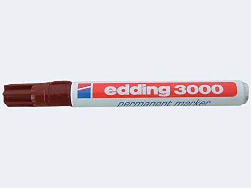 Edding ROTULADOR PERMANENTE 3000 COLOR MARRON