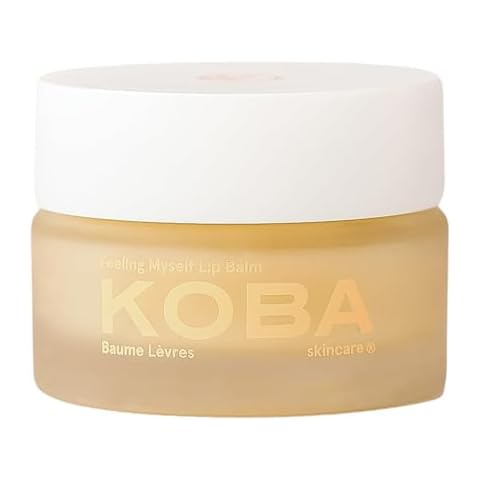 KOBA Feeling Myself Lip Balm - For Women & Men - Hydrating Lip Balm - Normal to Dry Chapped Lips - Citrus, Woody, Fruity - Natural - Vegan - Safou Oil - Shea Butter - Sweet Almond Oil (0.47 Oz) Cover
