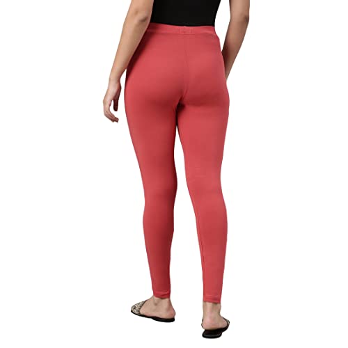 Image of GO COLORS Women Slim Cotton Leggings